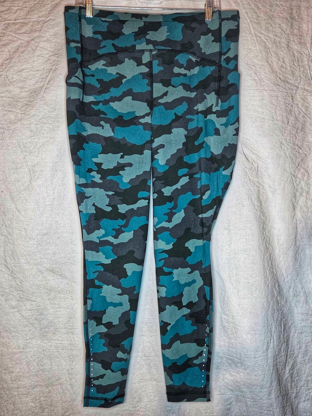 Lululemon W5CY4S Swift Speed HR 28" Heritage 365 Camo Tidewater Teal 14 NWOT